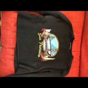 EUC - Brandy Melville cropped SF sweatshirt